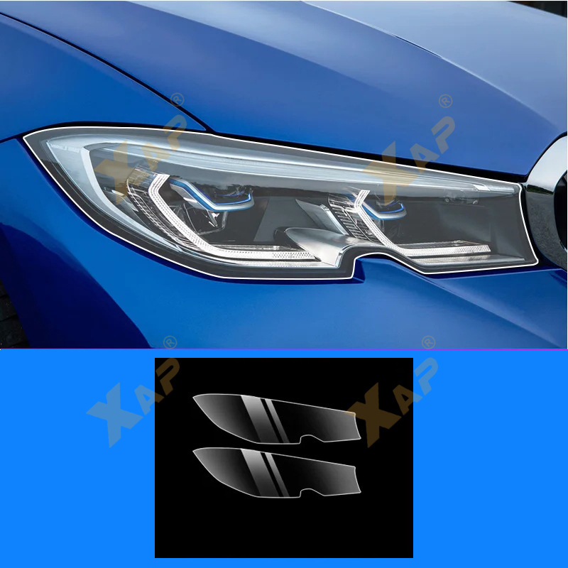 Prozirni TPU zaštitni film za prednja svjetla za BMW Serija 3 F30 (320/325/330/340)