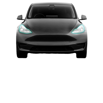XAP TPU prozirni zaštitni film za prednja svjetla Tesla Model Y, samoreparirajući, otporan na ogrebotine i požutilost