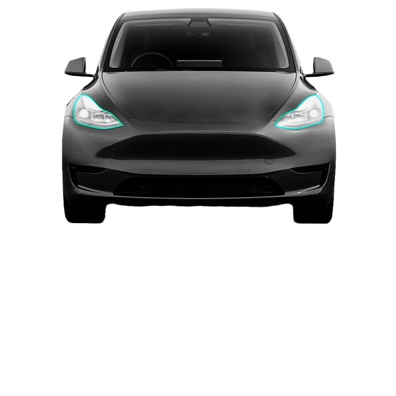 XAP TPU prozirni zaštitni film za prednja svjetla Tesla Model Y, samoreparirajući, otporan na ogrebotine i požutilost
