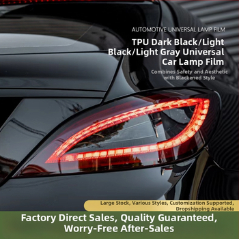 TPU film na svetlá auta – mäkký, priesvitný ochranný film