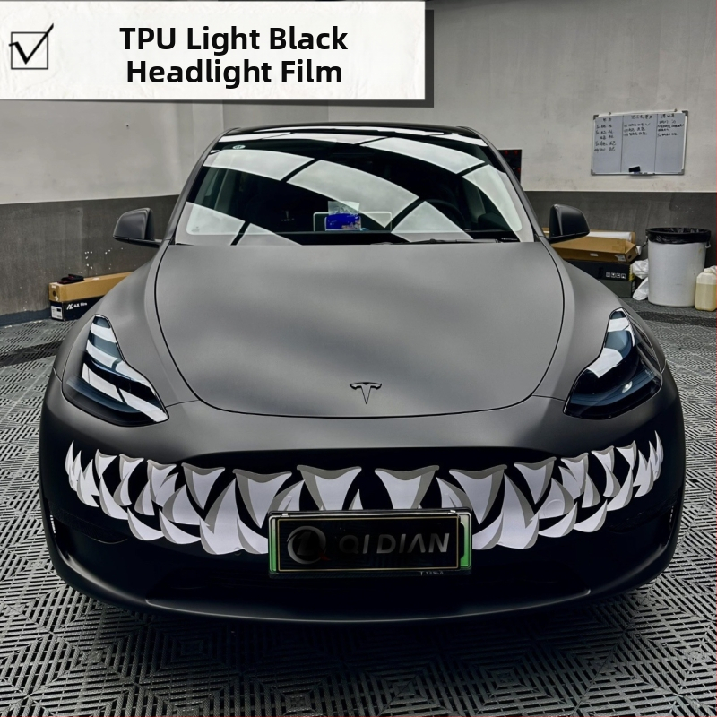 TPU film na svetlá auta – mäkký, priesvitný ochranný film