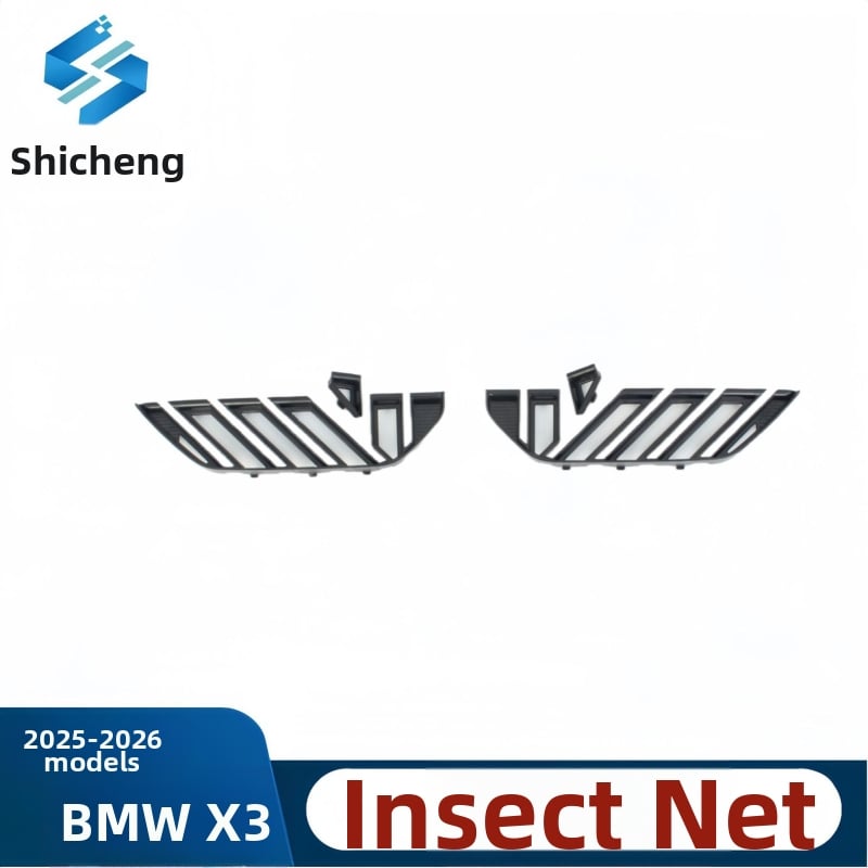 Plasă anti-insecte pentru BMW X3 (25–26) — cadru din ABS + plasă din oțel inoxidabil, deschidere 0.02, diametru fir 0.02, durată de viață 5 ani