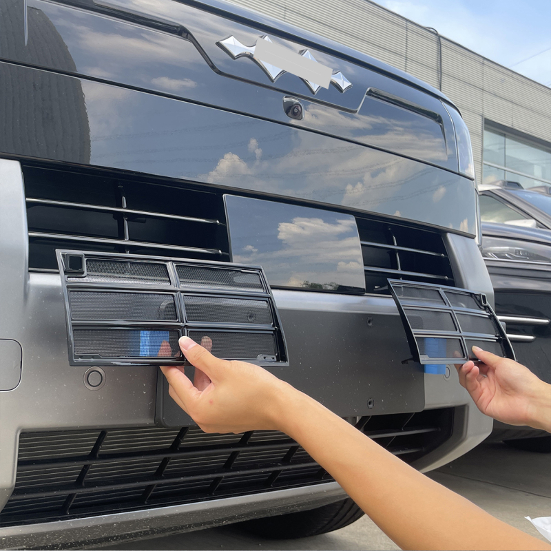 Automobilska mreža protiv insekata za prednju rešetku, uklonjiva zaštitna mreža za spremnik rashladne tekućine, kompatibilno s Fangcheng Leopard Titanium 7, ABS plastična mreža