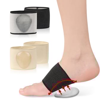 Suport pentru arc pentru bărbați și femei, tampoane moi de amortizare a șocurilor, tălpi ortopedice parțiale, potrivite pentru pantofi sport, de piele, cizme, sandale și încălțăminte casual, utilizare pe tot anul