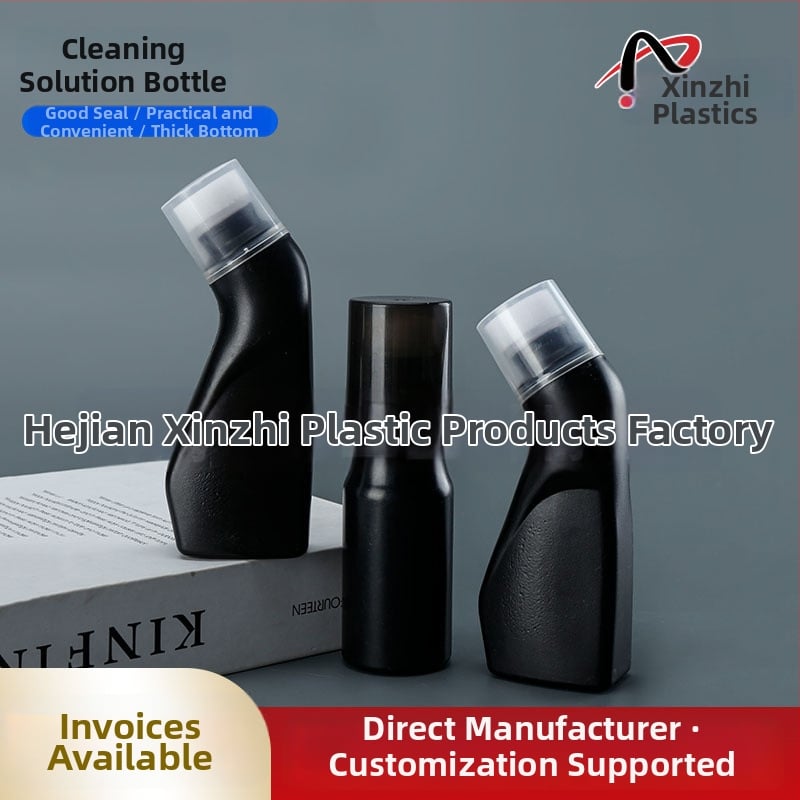 Prazna bočica za auto staklo - 75-100 ml, PE plast, ambalaža tip staklenka, s poklopcem