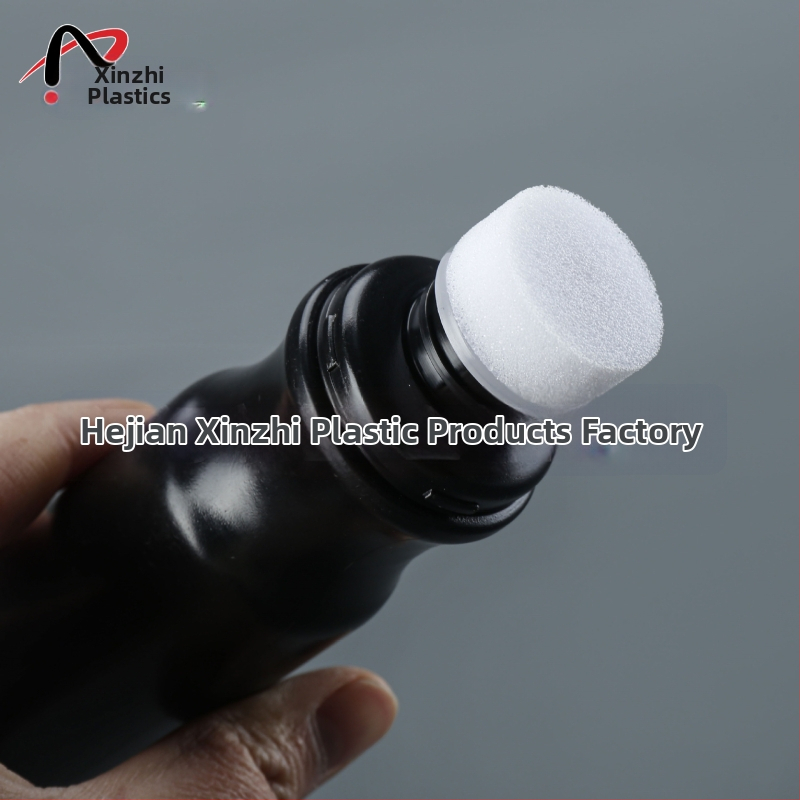 Prazna bočica za auto staklo - 75-100 ml, PE plast, ambalaža tip staklenka, s poklopcem