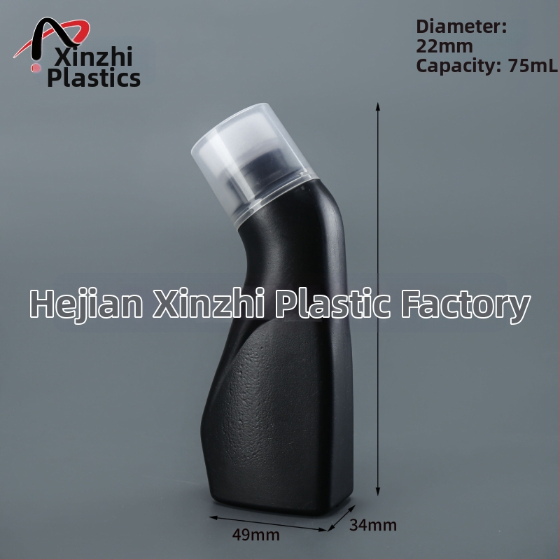 Prazna bočica za auto staklo - 75-100 ml, PE plast, ambalaža tip staklenka, s poklopcem