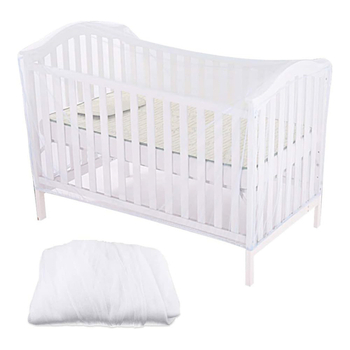 Sklopiva mreža protiv komaraca za kolica i krevetić – zaštita za bebe 0–1 godina