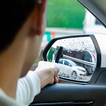 DI Paul чистач за огледало за обратно виждане, универсален, неръждаема стомана + естествен каучук