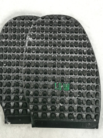 Peta za obuću s debelom drvenom bazom, protuklizna na snijegu i ledu, protiv smrzavanja, otporna na habanje i tiha