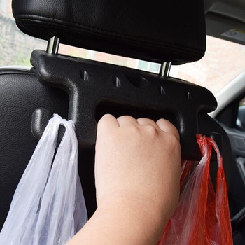 Stražnja kuka za stražnje sjedalo automobila, dvostruki kuk, model Armrest hook, čvrst ABS materijal