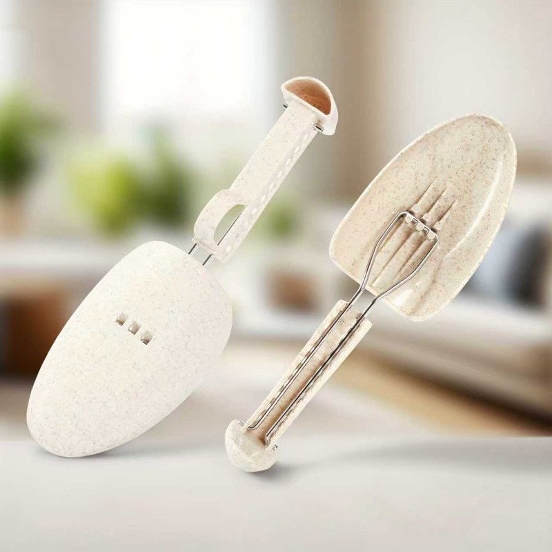 Unisex prilagodljivi plastični proširivač za cipele, sprječava deformacije i nabore, pogodan za kožne cipele i tenisice.