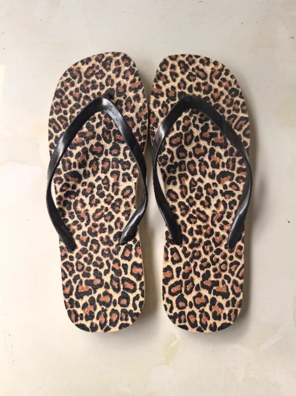 Șlapi unisex cu model floral, EVA partea superioară, talpă EVA, căptușeală PE, Injection-Sole