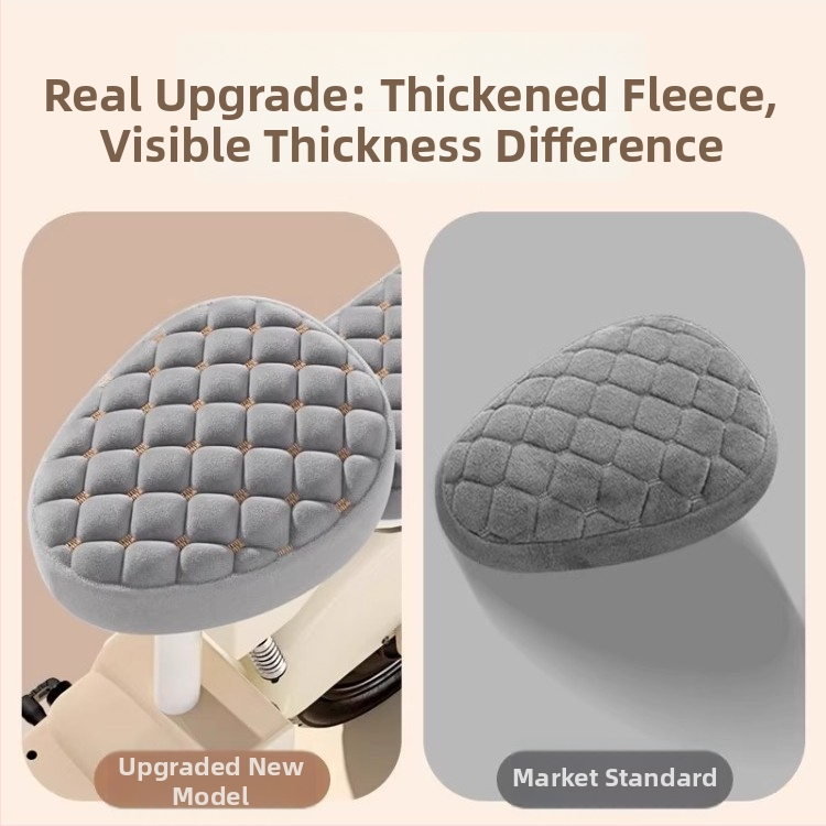 Седалка за електрическо превозно средство — зимна топла подложка за седалка, ветроустойчива и студоустойчива, произход Zhejiang, марка Friendly