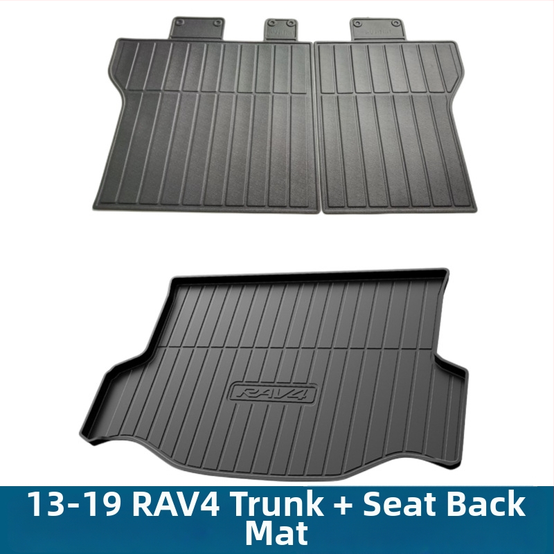 Rohož do batožinového priestoru pre Toyota RAV4, TPE materiál a zadný vankúš