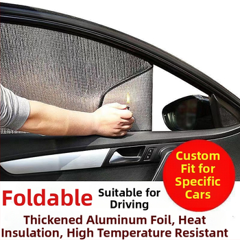 Univerzalni auto sunshade za prednje staklo i unutarnje bočne prozore s toplinskom izolacijom