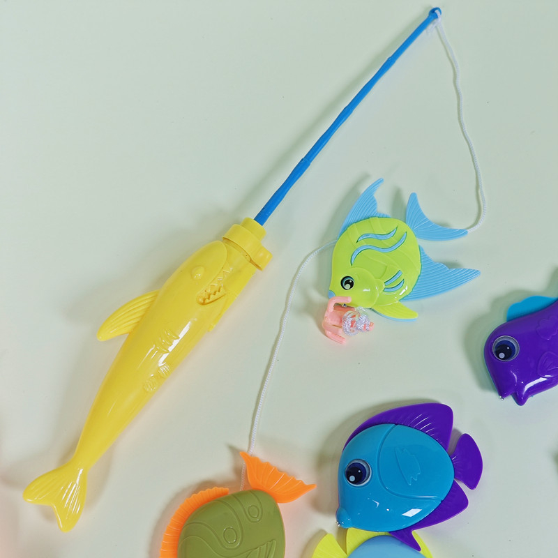 Set za simulirani ribolov za djecu – slagalica, plastika, blister pakiranje, uzrast 4–6 godina