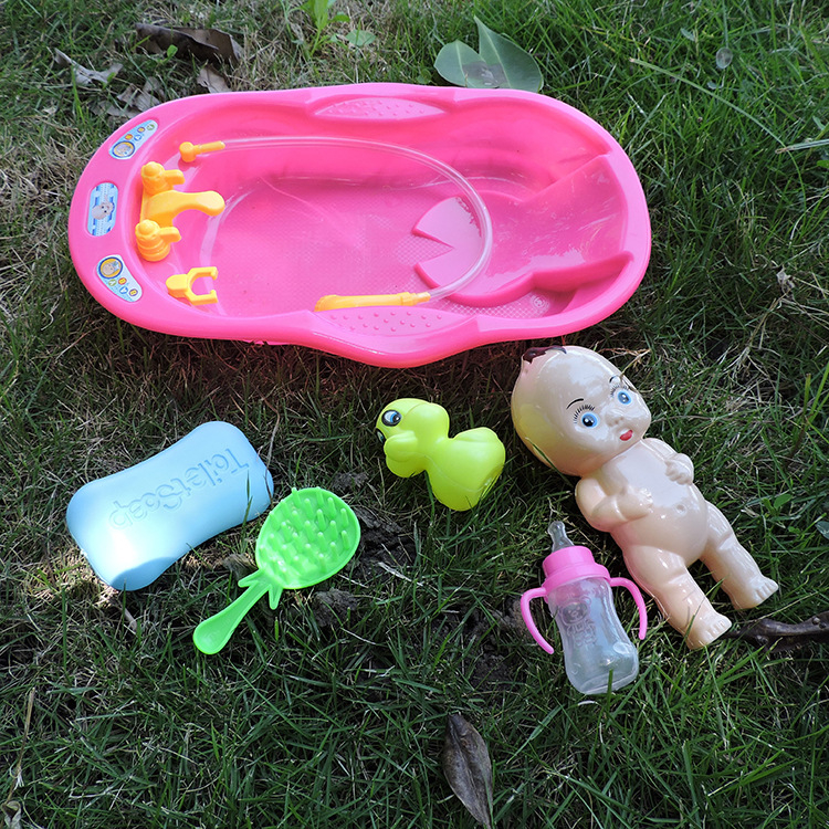 Set igračaka za kupanje: male žute patkice (plastika; Pakiranje: mrežasta torba; Marka: Chenghai Youmeng Toy; Uzrast: 7–14 godina)