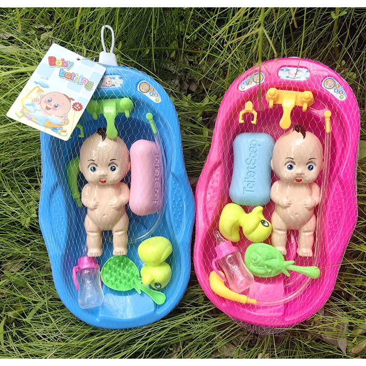 Set igračaka za kupanje: male žute patkice (plastika; Pakiranje: mrežasta torba; Marka: Chenghai Youmeng Toy; Uzrast: 7–14 godina)