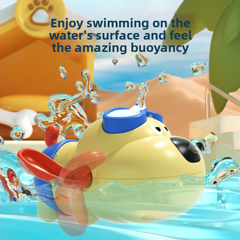 Бебешка играчка за къпане за водни игри – пластмасова, за бебета и малки деца (0–2 г.) – за басейн и баня – 3C-сертифицирана пластмасова играчка