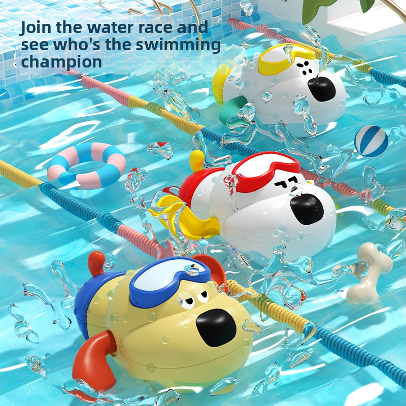 Бебешка играчка за къпане за водни игри – пластмасова, за бебета и малки деца (0–2 г.) – за басейн и баня – 3C-сертифицирана пластмасова играчка