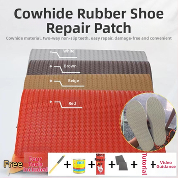 Unique popravna zakrpa potplata cipela s telećim gumom – protuklizna, otporna na habanje i tihi; pogodna za košarkaške cipele, sportske cipele, kožne cipele, sandale i badminton cipele