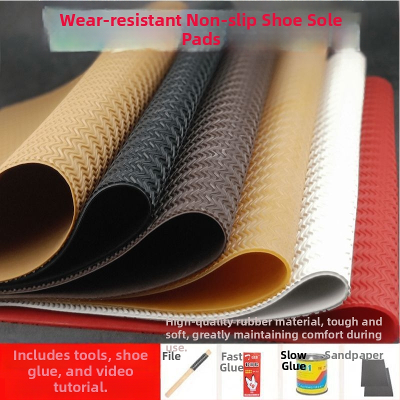 Unique popravna zakrpa potplata cipela s telećim gumom – protuklizna, otporna na habanje i tihi; pogodna za košarkaške cipele, sportske cipele, kožne cipele, sandale i badminton cipele