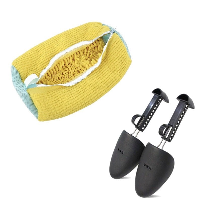 Обновена торба за пране на обувки с антидеформационна защита (Chenille), минималистичен стил, марка Old Cowhide, пусната през 2024, внос: Не