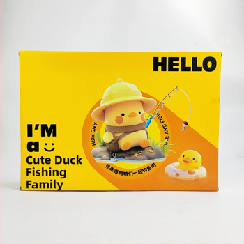 Deti set na rybárstvo vo vani s kačkami, 10 dielov, s dvoma prútmi, pre deti 3–6 rokov, balenie s okienkom