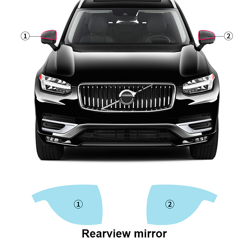 Volvo XC90 TPU prozirni film za svjetla i retrovizore