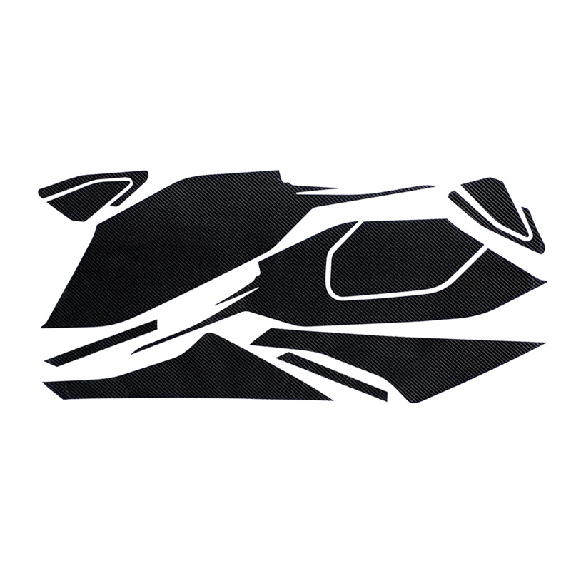 Мотоциклетен корпусен стикер с карбонов филм за Honda PCX160, антихлъзгане и защита от надраскване, лепящ монтаж