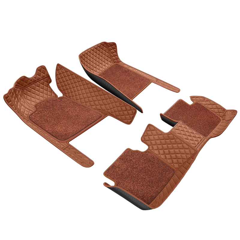 Covorașe de podea Jaguar All-Weather cu acoperire completă, materiale TPE+XPE, antiderapante, brand Qihongfang, modele compatibile XFL/XEL/XJL/XF/XE/XJ/F-Pace/E-Pace, personalizare disponibilă