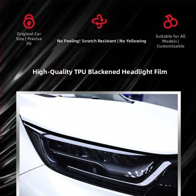 TPU филм за фарове и задни светлини за Honda XRV, CR-V, UR-V — Без марка