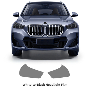 TPU zaštitno filmsko pokrivalo za farove s promjenom boje za BMW X1 (U11): od bijele do ljubičaste i od bijele do crne