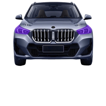 TPU филм за фарове на BMW X1 U11, 7.5 MIL дебелина, PSA лепило, пълен комплект за автомобил, 8-годишна гаранция