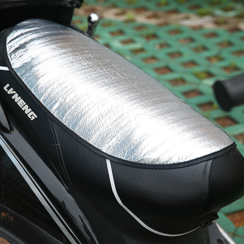 Pengyi Ülésvédő elektromos járművekhez és motorkerékpárhoz | Négy évszakos univerzális | Anyag: Egyéb; Töltet: Egyéb; Modell: Motorcycle Breathable Seat Cover (10)