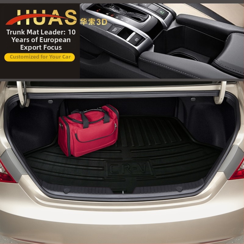 Zadnja prostirka za prtljažnik za Mitsubishi ASX, Pajero, Lancer Evolution, Outlander (Materijal: Drugo; Marka: Huaso 3D; Primijenjeni model automobila: Posebna upotreba automobila; Prilagodba: Da; Broj artikla: 157)