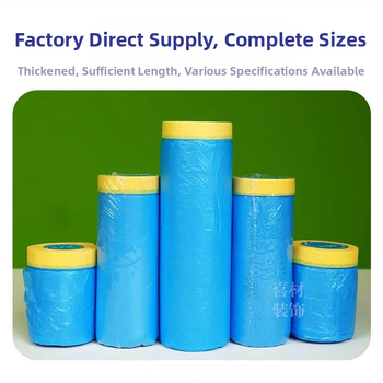 Ochranná maskovacia fólia na lakovanie auta | Materiál: PE + japonský papier; Vysoká teplotná odolnosť; Odolnosť voči prachu; Záruka 3 roky