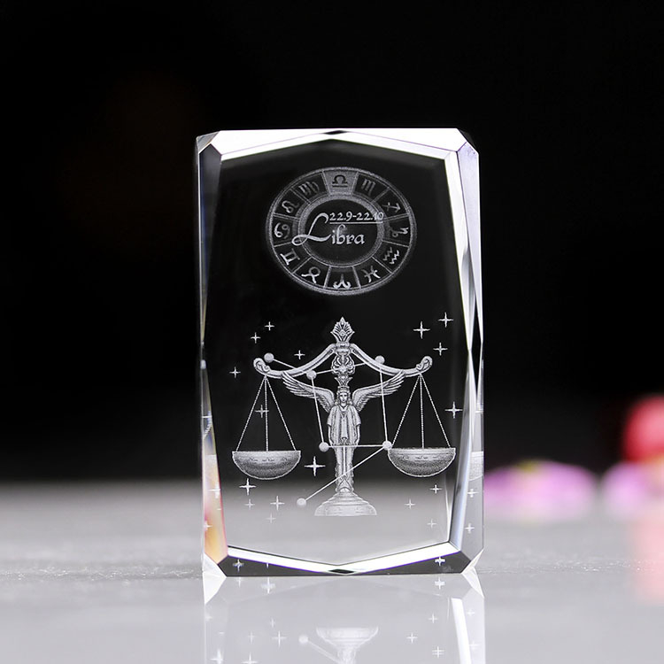 Glazbena kutija s dvanaest znamenja zodijaka, kristalni gravirani ukras, Bluetooth