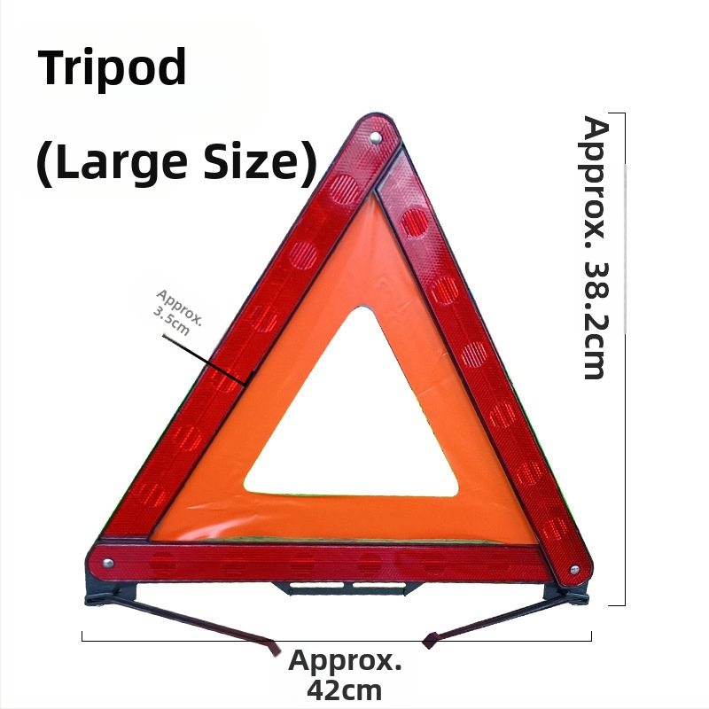 Πινακίδα προειδοποίησης κυκλοφορίας με ανακλαστικό υλικό, με δυνατότητα προσαρμογής, χωρίς παροχή ρεύματος