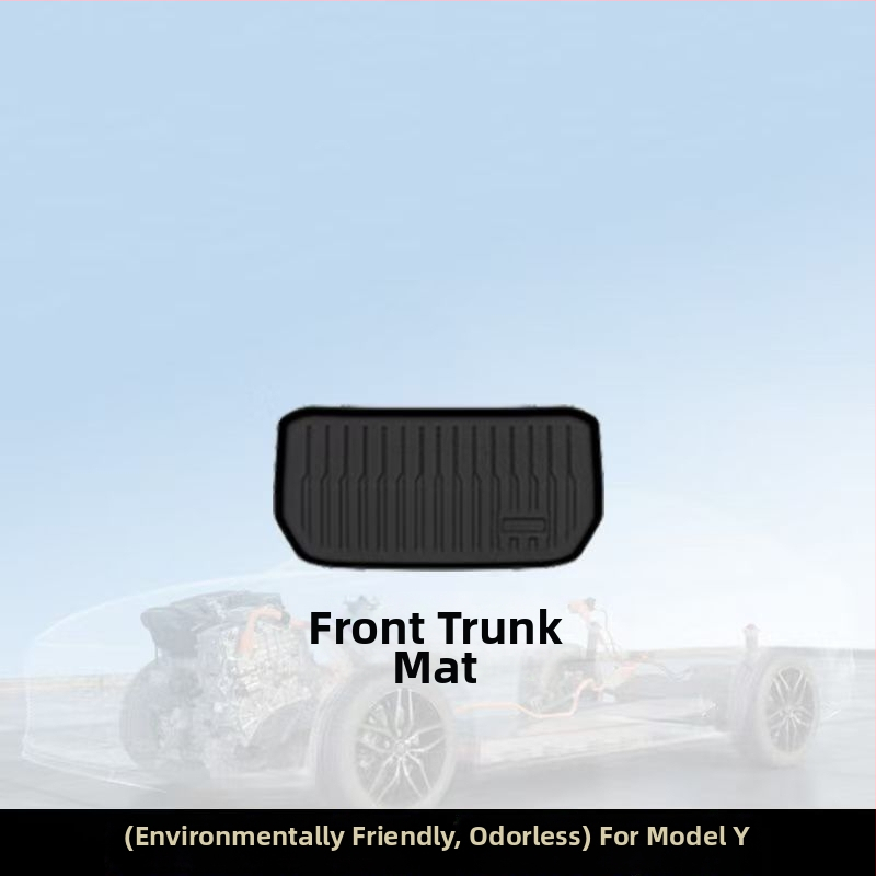 Set TPE prostirke za prtljažnik za Tesla Model 3 Y verziju, potpuno pokrivanje, jastuk za stražnji naslon, prednji i stražnji prostirci prtljažnika