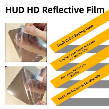 Reflektirajući film za automobil HUD i projekciju navigacije putem mobitela — HD zaštitni film bez artefakata