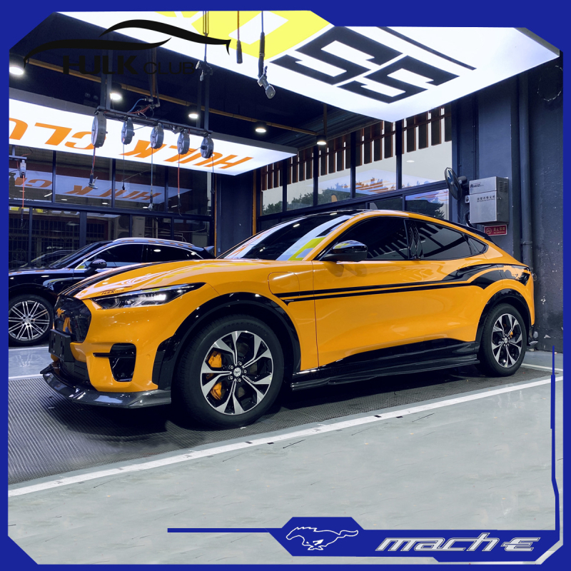 Set naljepnica za Ford Mustang Mach-E – Wild Horse motiv, samoljepljiv, prilagodljiv