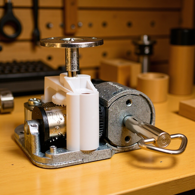 Μηχανισμός μουσικού κουτιού – κράμα, μοντέρνο μινιμαλιστικό στυλ, χειροποίητο, βαμμένο με το χέρι, UV εκτύπωση (κράμα • μοντέρνο μινιμαλιστικό στυλ • χειροποίητο • βαμμένο με το χέρι • UV εκτύπωση)