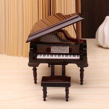 DOLO Μίνι Μοντέλο Πιάνου με Μουσικό Κουτί – Ξύλο και Πλαστικό, Λογότυπο Εκτύπωσης, Προσαρμογή