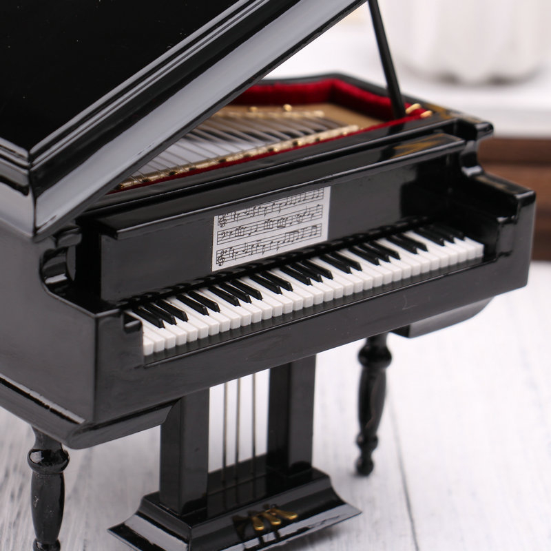 DOLO Μίνι Μοντέλο Πιάνου με Μουσικό Κουτί – Ξύλο και Πλαστικό, Λογότυπο Εκτύπωσης, Προσαρμογή