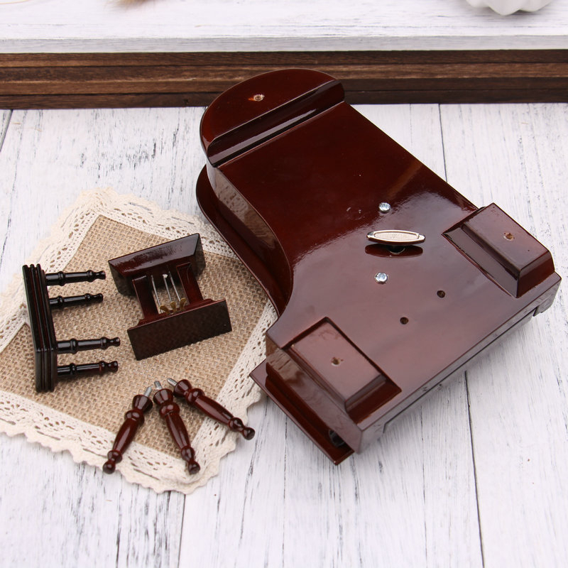 DOLO Μίνι Μοντέλο Πιάνου με Μουσικό Κουτί – Ξύλο και Πλαστικό, Λογότυπο Εκτύπωσης, Προσαρμογή