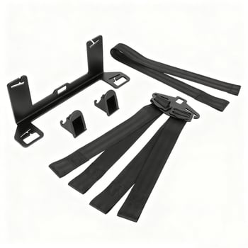 Suport Isofix pentru scaunul auto pentru copii - Universal, Montare Snap-On, Oțel inoxidabil, Modelul 008, pe partea mașinii