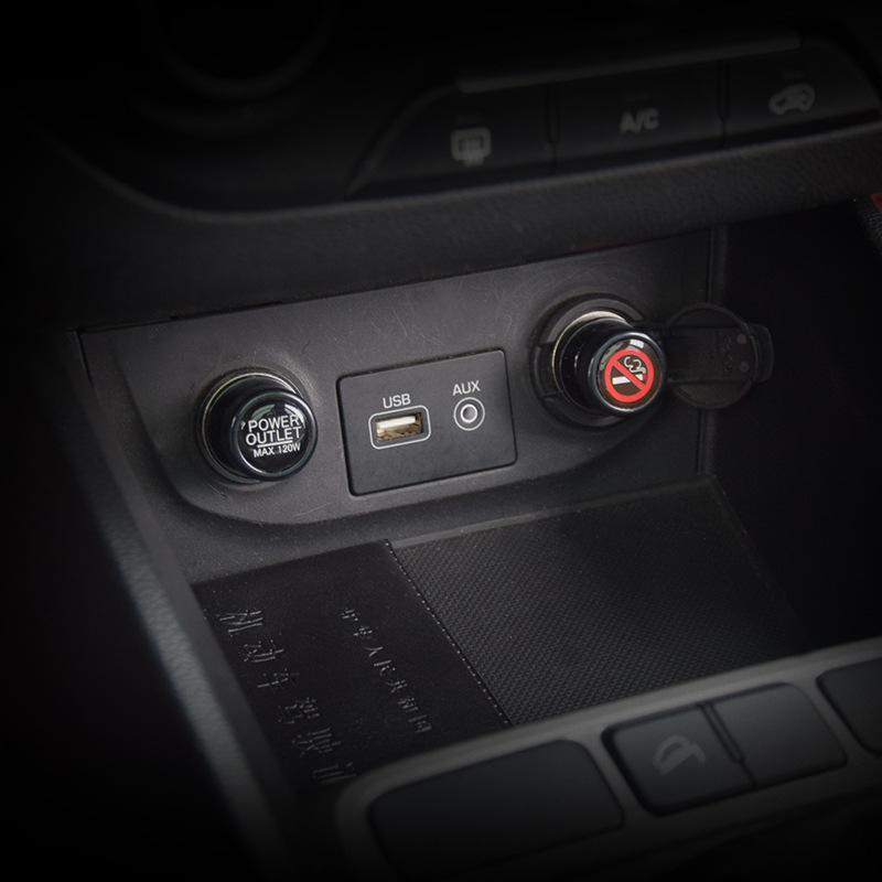 Zaštitni kapak prašine za auto upaljač, DM-040, ABS, Justauto/jiantu, s logom
