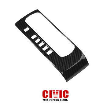 ABS ploča mjenjača za 10. generaciju Honda Civica, središnja konzola, kompatibilno s 2016-2021 hatchback i sedan, težina 16 g